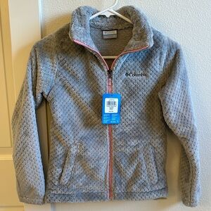 Columbia girls fire side Sherpa full zip